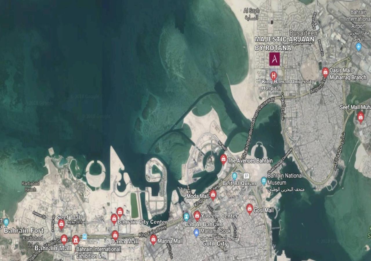 Majestic Arjaan By Rotana - Manama Aparthotel Ngoại thất bức ảnh Satellite view